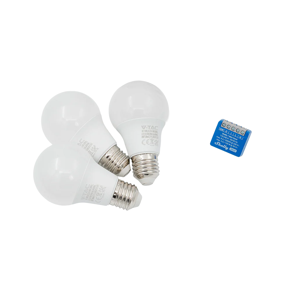 Smart Light Bundle (3× V-TAC + 1 Mini Gen4)